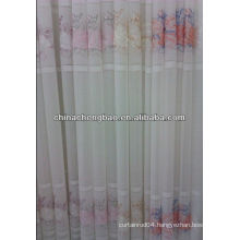 embroidered sheer curtains with high quality